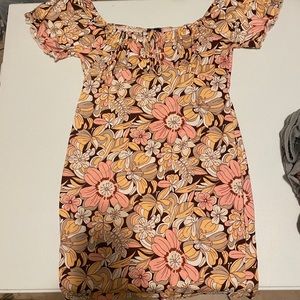 Plus Size Floral Dress